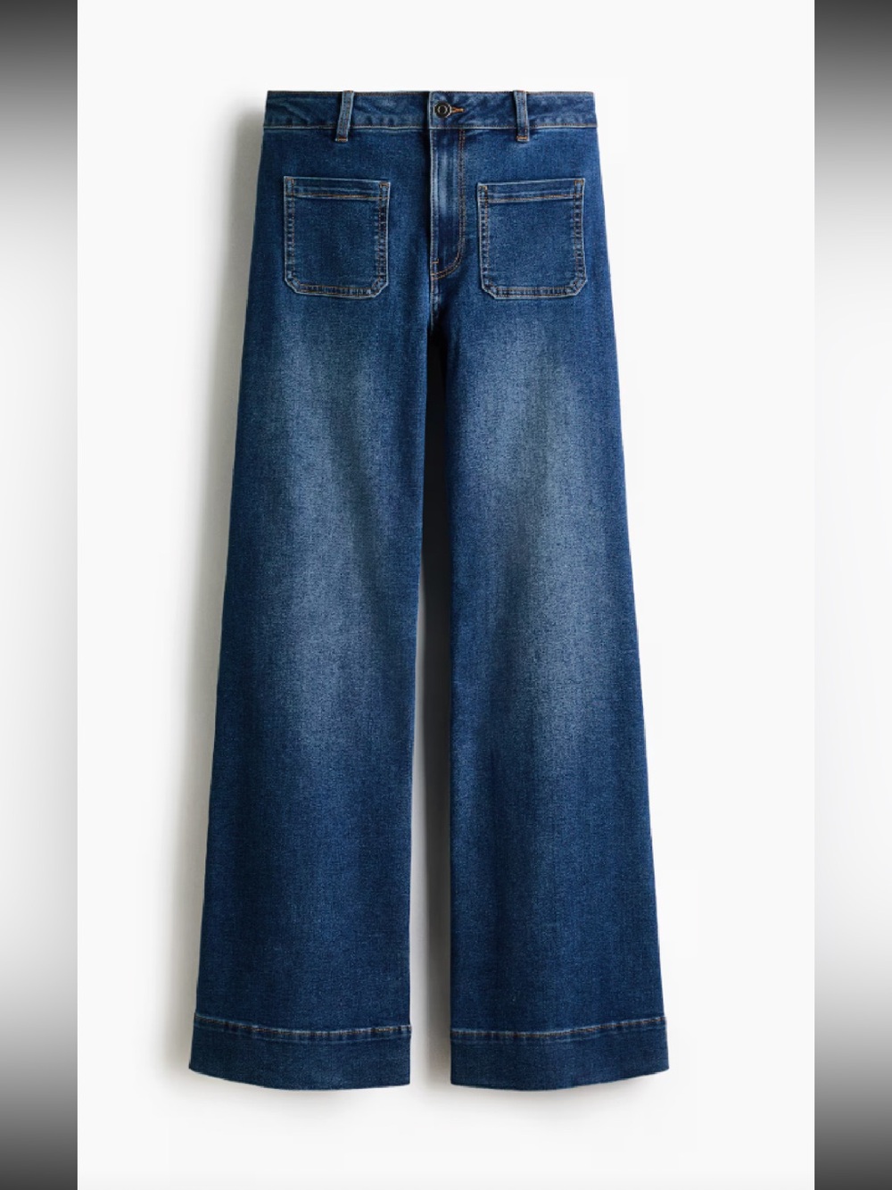 H&M wide leg jeans sz 6